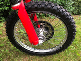 DAB PRODUCTS TRIALS/ENDURO RIM STICKER SET RED/WHITE