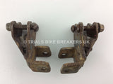 GENUINE USED MONTESA COTA 315R  FOOTPEG BRACKERS HANGERS 1PR