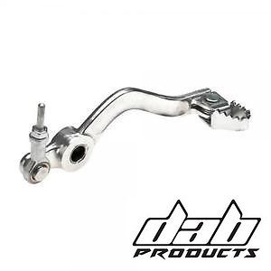 DAB PRODUCTS GAS GAS TXT & TXT PRO  REAR BRAKE LEVER PEDAL SILVER 2000-2008